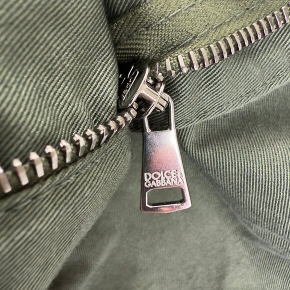 Dolce & Gabbana Green Slim Green Pants Men’s Size 48 IT - Picture 6 of 13